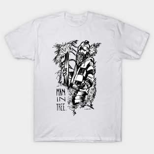 manintree aka Man In Tree T-Shirt